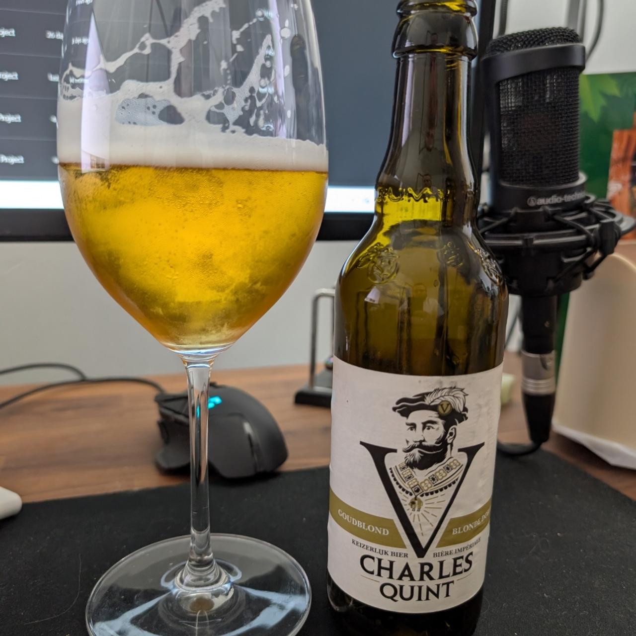 Charles Quint Blonde Dorée / Keizer Karel Goud Blond van Brouwerij Haacht Brasserie
