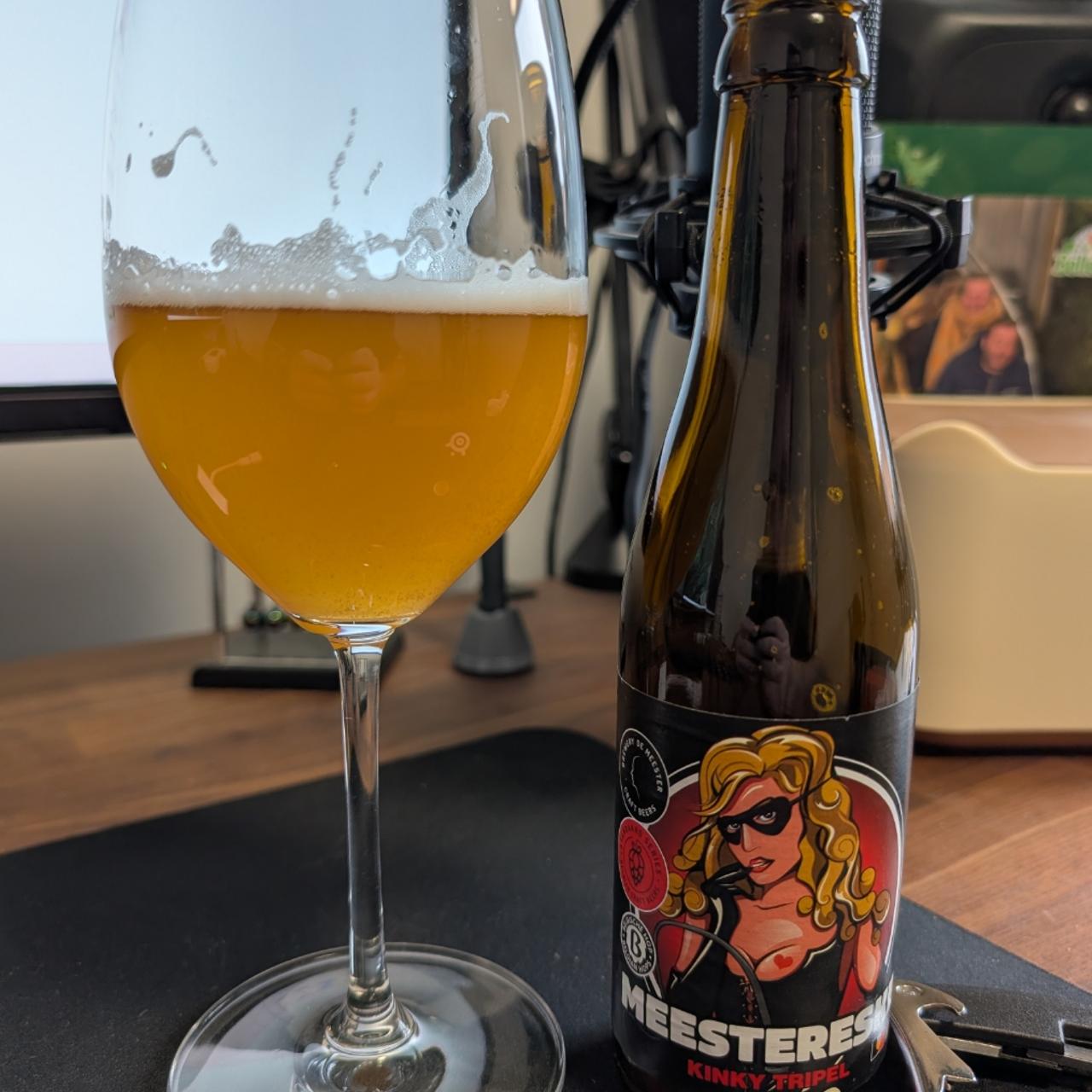 Meestereske Kinky Tripel van Brewery De Meester