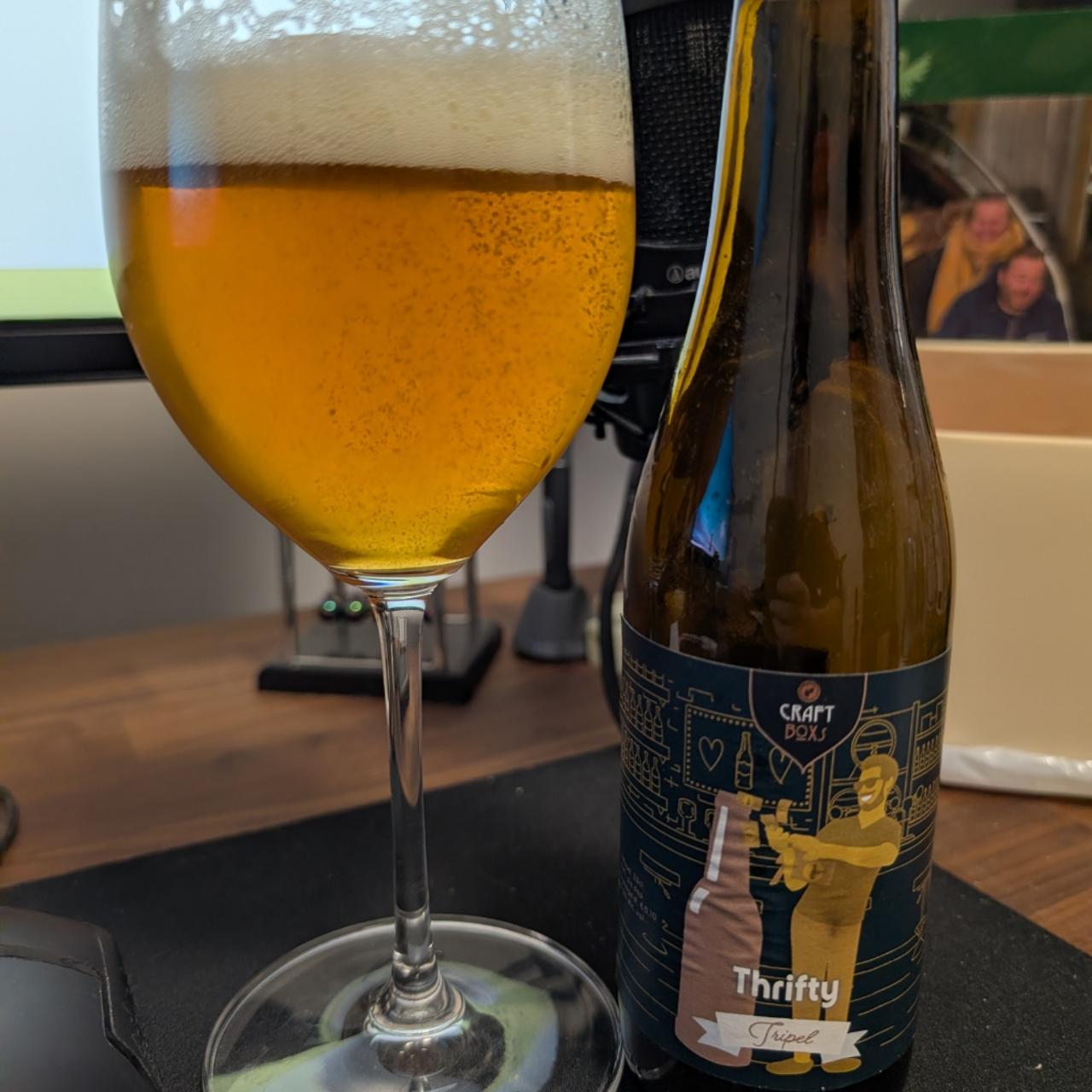 Thrifty Tripel van CraftBoxs